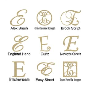 Letra "E" de madera para decoración de tarta de boda, también perfecta para decoración de tartas de cumpleaños
