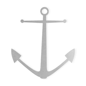 Metal Wall Art Metal Anchor - Cutout, Home Decor, Unfinished and Available in Many Sizes