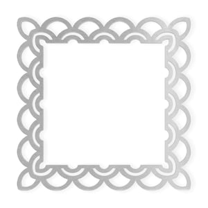 Metal Wall Art Metal Decorative Frame, Metal  Cutout, Wall Art, Home Decor, Wall Hanging, Unfinished and Available in Many Sizes