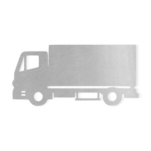 Metal Wall Art Truck Decor, Boys Wall Hanging, Door Hanger, Decal, Wall Art, Unfinished Ready to Paint