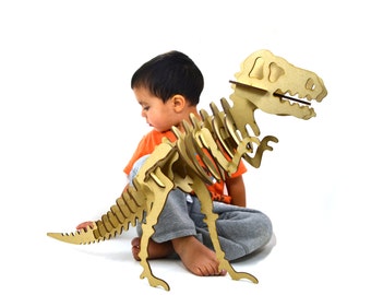 Lifesize Puzzle - T-Rex Dinosaur Bones