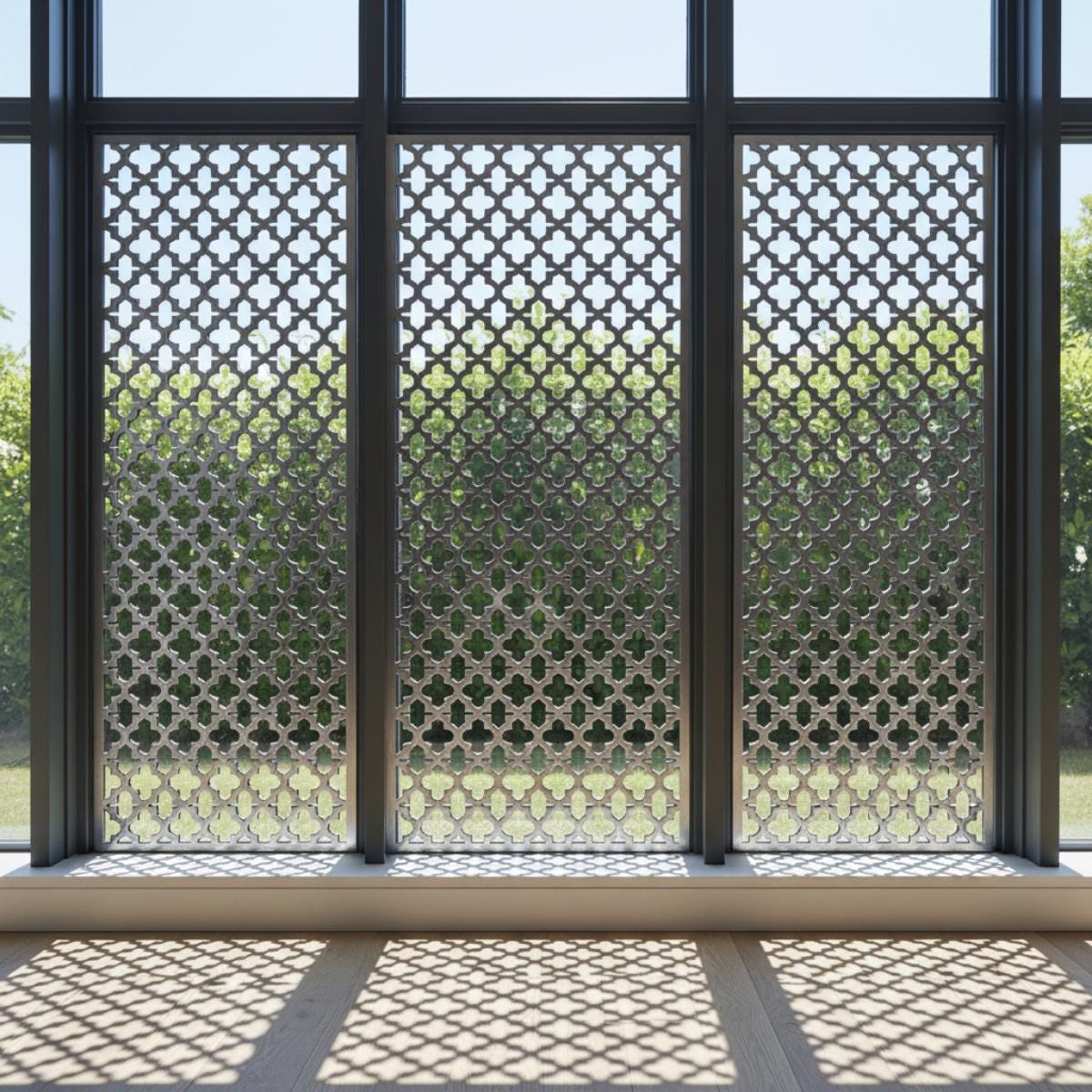 Secure Wall Insert Decorative Metal Screen Door Insert: Custom Security Panel for Front or ...