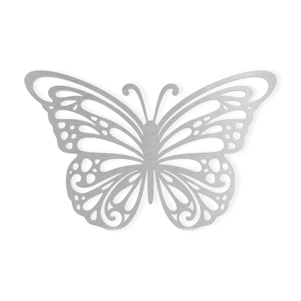 Metal Wall Art, Metal Sign Metal Butterfly Wall Art, Great for Butterfly Yard Art or Metal Butterfly Garden Decor - Available in many Sizes