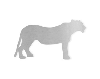 Metal Wall Art Metal Sign Cougar, Metal Cutout, Wall Art, Home Decor, Wall Hanging, Unfinished and Available in Many Sizes