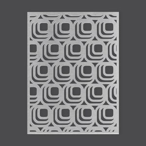 Metal Rounded Square Fretwork Panel - Mandala Wall Art for Home Decor, Wall Panels, Overlays, Trellis, Privacy Screens & Yard Decor