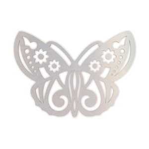 Metal Wall Art Metal Sign Tribal Butterfly, Metal Cutout, Wall Art, Home Decor, Wall Hanging, Unfinished and Available in Many Sizes