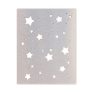 Metal Wall Art Metal Sign Stars Pattern, Metal Cutout, Wall Art, Home Decor, Wall Hanging, Unfinished Ready to Paint