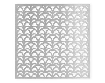 Metal Wall Art Abstract Lattice Panel -  Cutout, Wall Art, Home Decor, Wall Hanging, Unfinished and Available in Many Sizes
