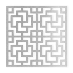 Metal Aztec Design Fretwork Panel - Mandala Wall Art for Home Decor, Wall Panels, Overlays, Trellis, Privacy Screens & Yard Decor