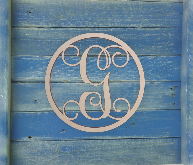 Wooden Monogram Letter g Large or Small - Etsy