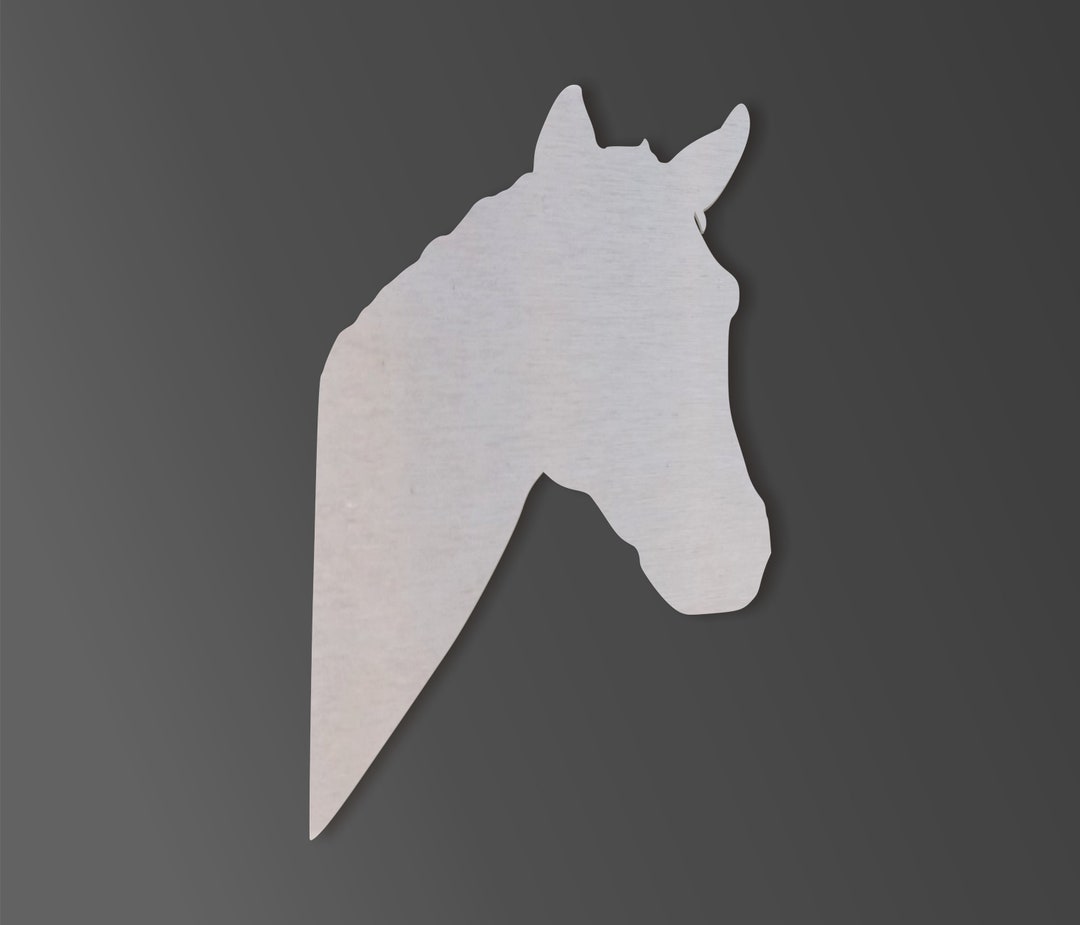 Metal Wall Art, Metal Sign Metal Horse Silhouette Metal Cutout, Wall