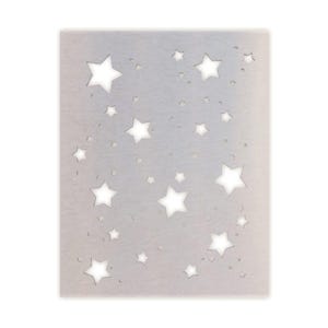 Metal Wall Art Metal Sign Stars Pattern, Metal Cutout, Wall Art, Home Decor, Wall Hanging, Unfinished Ready to Paint