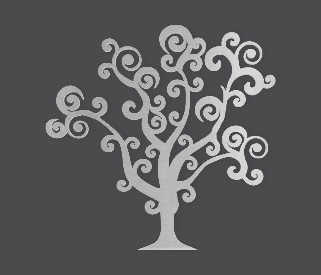 Metal Whimsical Tree for Wedding Decor Metal Cutout Wall Etsy