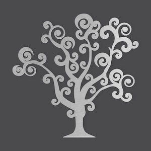 Metal Whimsical Tree for Wedding Decor, Metal Cutout, Wall Art, Home Decor, Wall Hanging, Unfinished and Available in Many Sizes