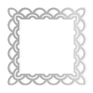 Metal Wall Art Metal Decorative Frame, Metal  Cutout, Wall Art, Home Decor, Wall Hanging, Unfinished and Available in Many Sizes