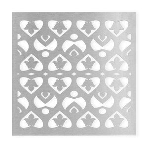 Metal Wall Art Metal Leaf Lattice - Mandala Wall Art for Home Decor, Wall Panels, Overlays, Trellis, Privacy Screens & Yard Decor