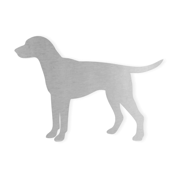 Metal Wall Art Metal Black Lab - Dog Cutout, Laborador Wall Art, Home Decor, Wall Hanging, Unfinished and Available in Many Sizes