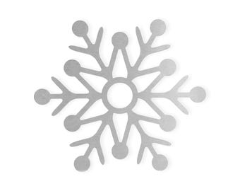 Die De Découpe Métal Flocon De Neige Noël - Dimensions 12,5 X 9,5 Cm | Pour Scrapbooking | Neuf