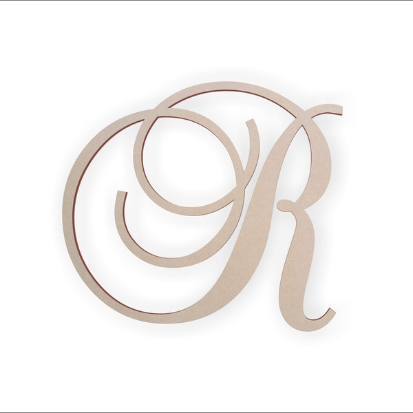 Wooden Letter R - Etsy