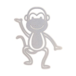 Metal Wall Art, Metal Sign   Creature Monkey, Metal Cutout, Wall Art, Home Decor, Wall Hanging, Available in Many Sizes