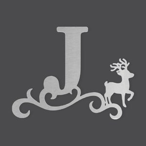Monograma de metal para puerta principal, carta de metal para encima de la cama, monograma de metal para pared de arte, letra de metal grande, inacabado listo para pintar