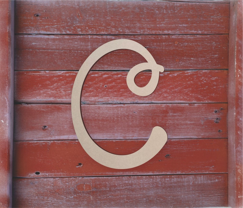 Large Wooden Letters 