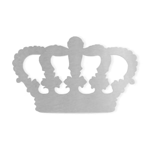 Coroa King Shape, recorte de coroa - arte de parede de coroa, decoração de parede, decoração de casa, suspensão de parede, inacabado e disponível em vários tamanhos