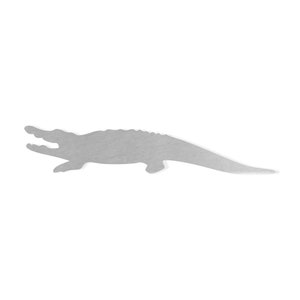 Metal Wall Art Alligator Decor, Door Hanger, Decal, Wall Art , Unfinished Ready to Paint