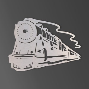 Metal Sign Vintage Polar Express Train, Metal Cutout, Wall Art, Home Decor, Wall Hanging, Unfinished and Available in Many Sizes