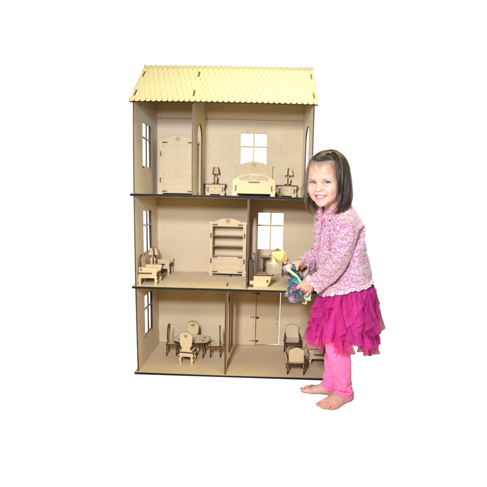 Craft Kit Doll House Hearts Desire Doll House barbie Scale Etsy