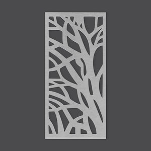 Metal Wall Art Metal Sign Tree Branch Lace Panel, Metal Cutout, Wall Art, Home Decor, Wall Hanging, Unfinished and Available in Many Sizes