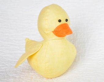 Duckling PDF Sewing Pattern | Spring sewing project | Easter basket | Softie | Stuffed Animal | sewing project for kids