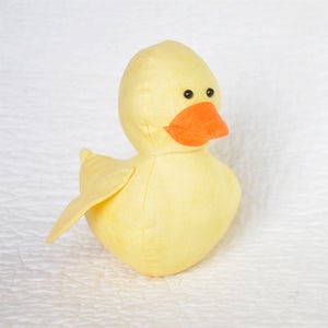 Duckling PDF Sewing Pattern | Spring sewing project | Easter basket | Softie | Stuffed Animal | sewing project for kids