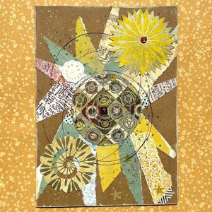 Abstract Graduation Gift Card: Congratulate Graduates on Their Success & Future Journey
