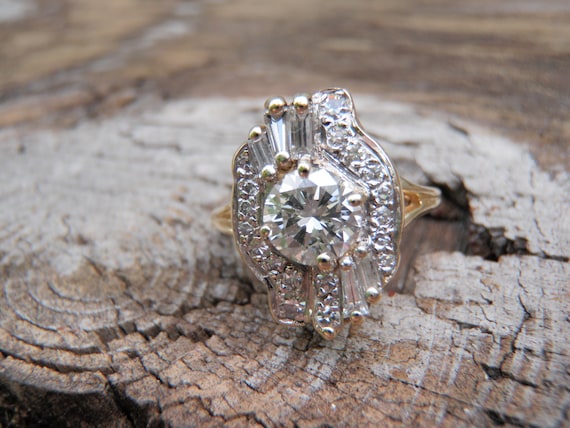 Buy AG'S Nicika Floral Mint Green American Diamond Ring online