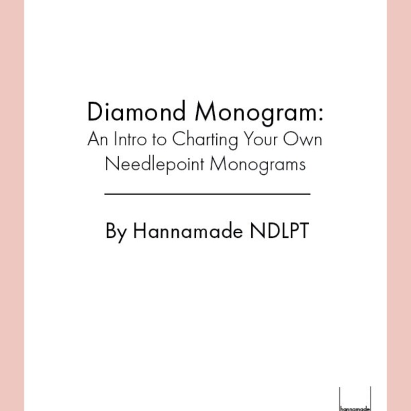 Monogram Needlepoint Etsy