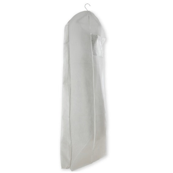 Wedding Dress Garment White Bag Great Cover For Storage Or Travel Bridal Gown Long Dresses Dress Bag White Fabric Garment Bag Dress Case