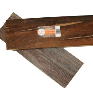 Reclaimed Barn Wood Plank-(5.5 inches Wide)-(4 pack)