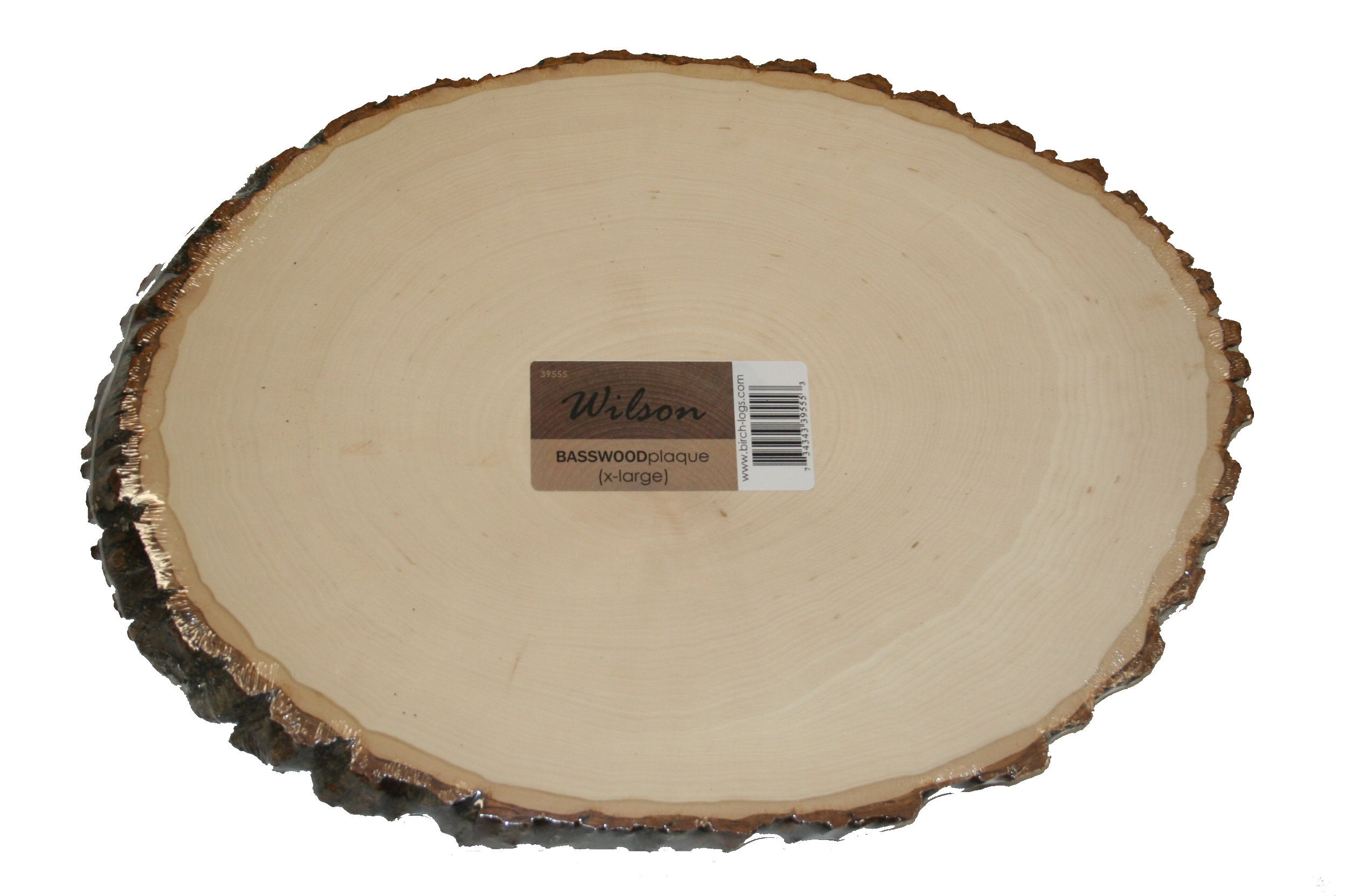 Large Wilson Basswood Round Thick 9-11 wide x 1 5/8 thick 