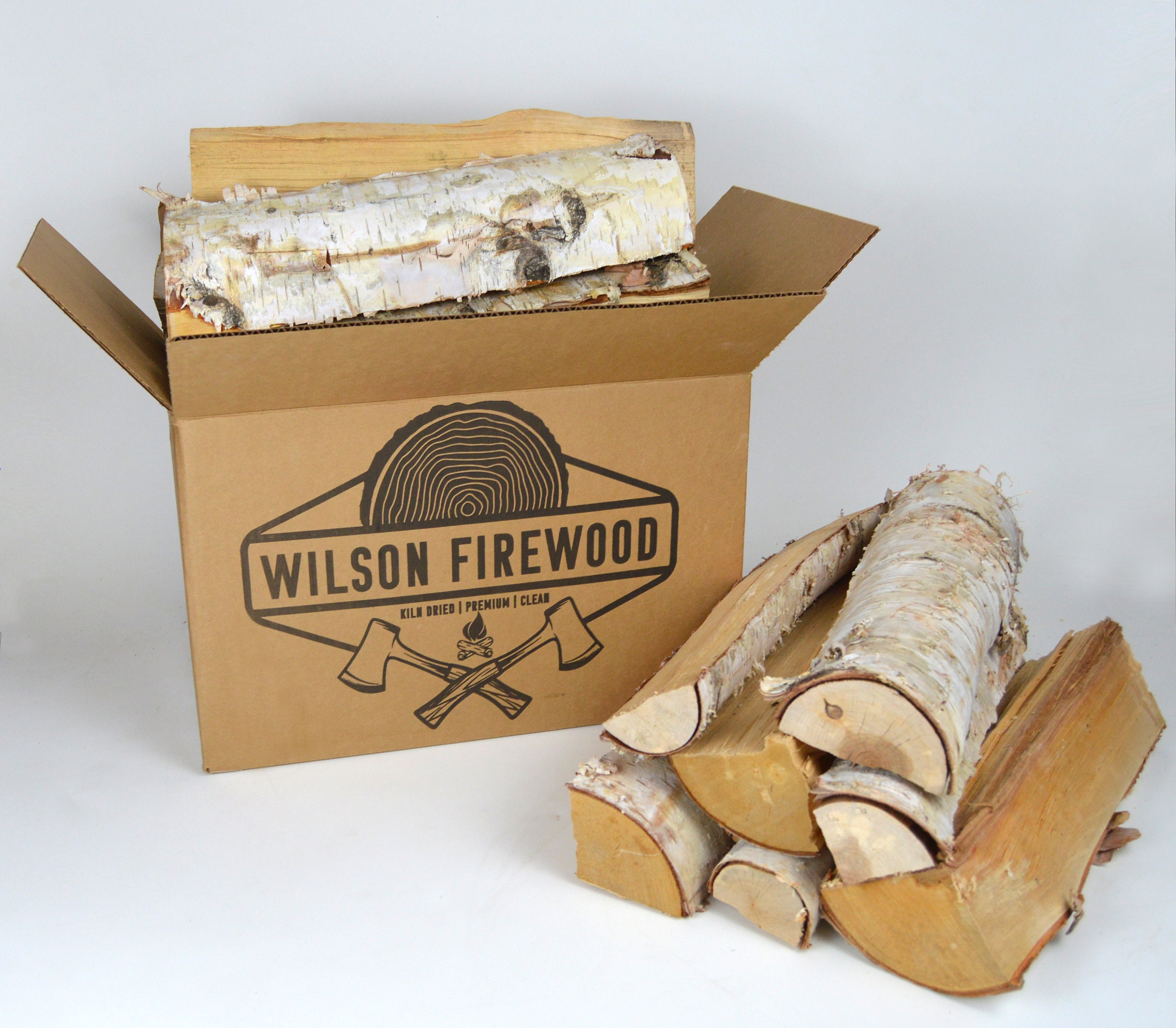 XL Split White Birch Logs for Firewood - Etsy