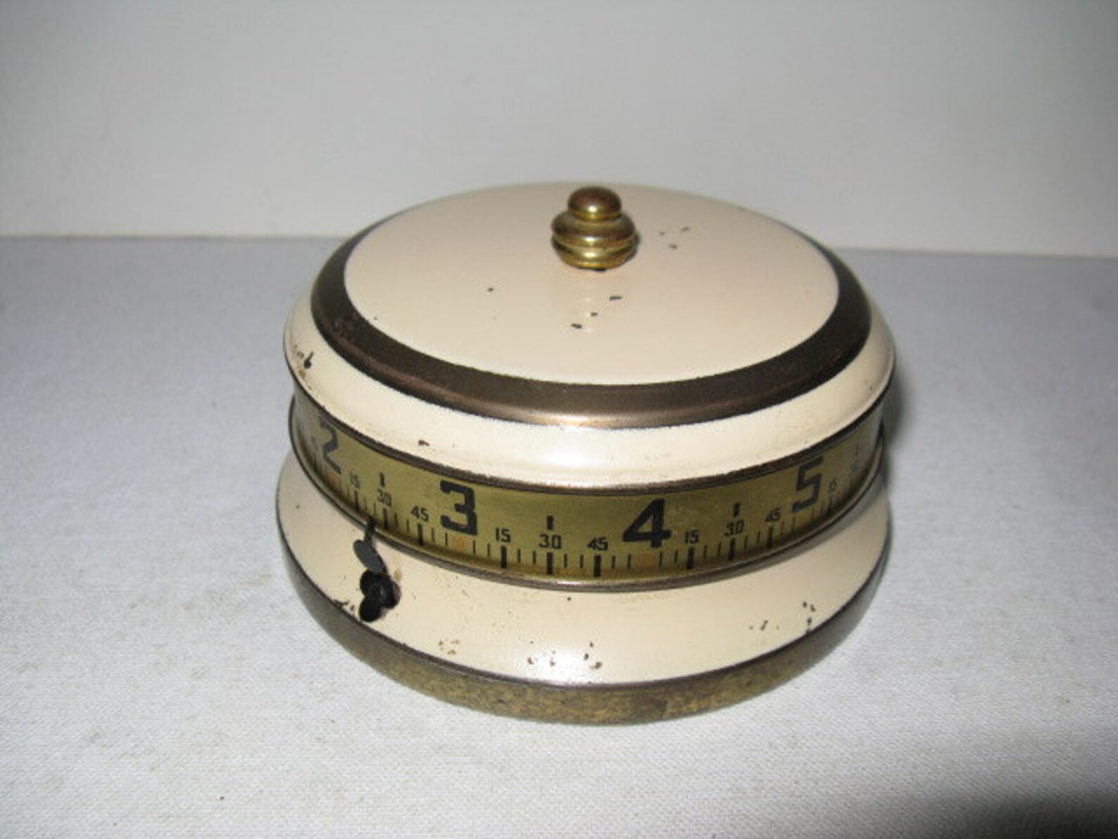 LUX Tape measure CLOCK Vintage 19301940 novelty clock Light Etsy