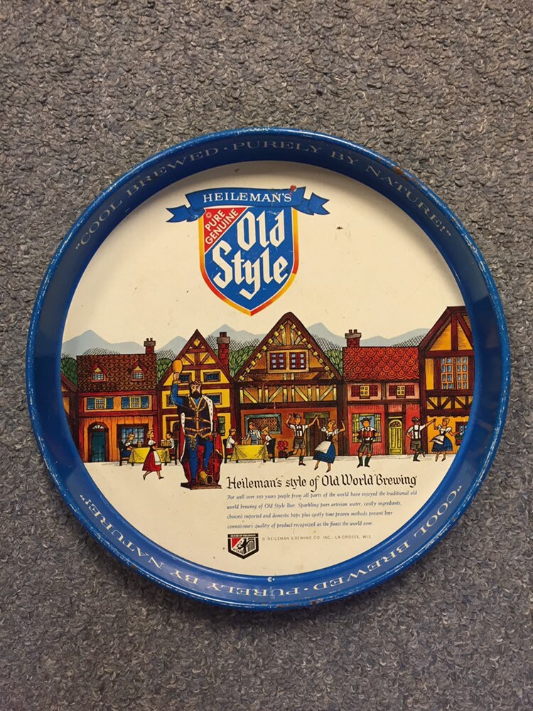 Old Style Beer Tray Etsy