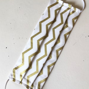 Face Mask with Filter Pocket - Cotton Face Mask -  Reusable and Washable - Made in USA