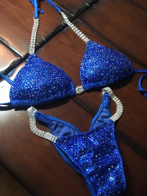 royal blue bikini