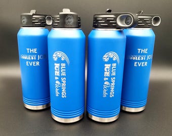 Personalized Water Bottle Logo Drinkware