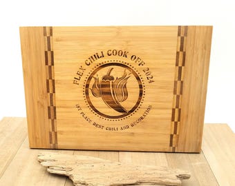 Chili Cook Off Award Board Bake Off BBQ Awards Competition Culinary Trophy