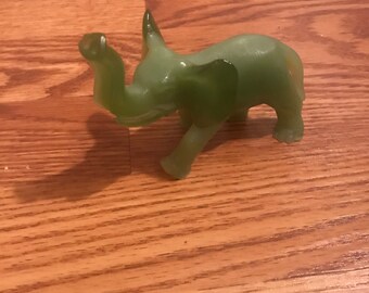 Lucite Elephant