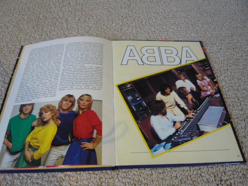 Official ABBA Annual 1983 45 Pages