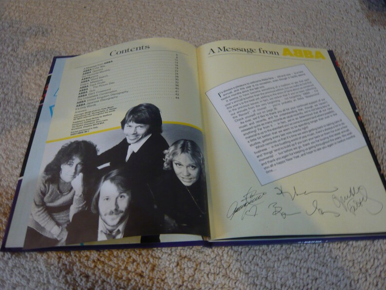 Official ABBA Annual 1983 45 Pages