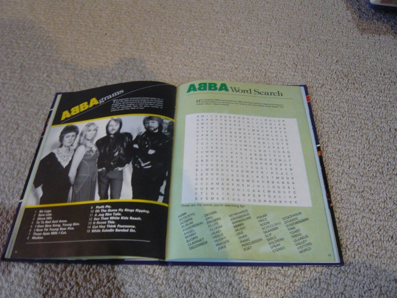 Official ABBA Annual 1983 45 Pages